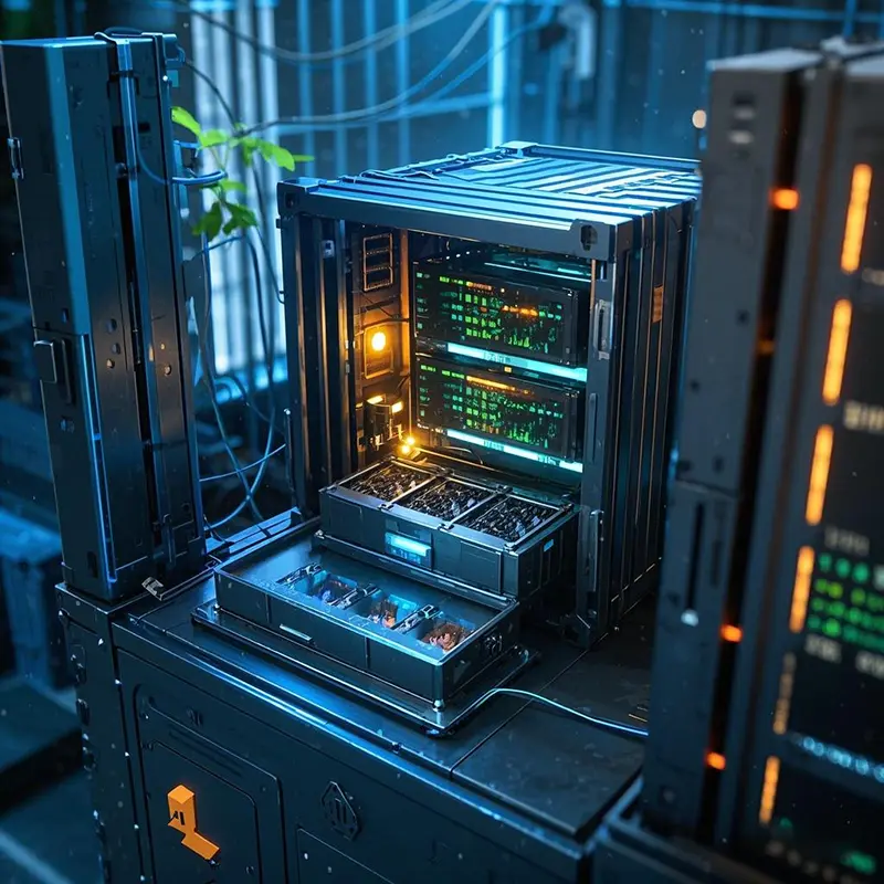 لوله برای اتاق کامپیوتر کانتینر ارز مجازی چیست؟